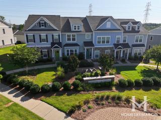 Bryton Townhomes subdivision in Huntersville, NC