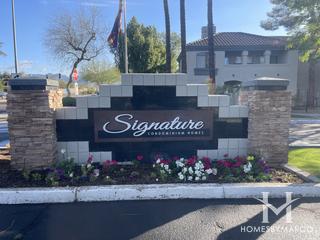 Signature subdivision in Scottsdale, AZ