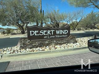 Photos of Desert Wind subdivision in Cave Creek, AZ
