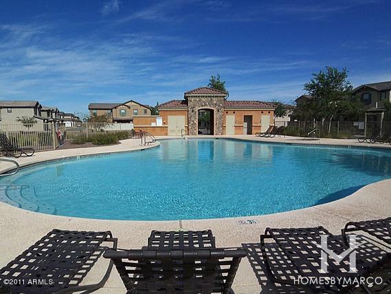Photos of Copper Ranch subdivision in Gilbert, AZ