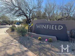 Photos of Winfield Luxury Homes subdivision in Scottsdale, AZ