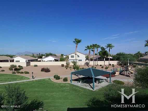 Photos of Lesueur Estates subdivision in Mesa, AZ