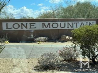 Lone Mountain subdivision in Cave Creek, AZ