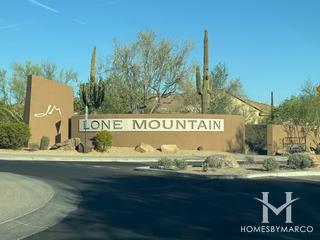Photos of Lone Mountain subdivision in Cave Creek, AZ