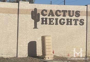 Photos of Cactus Heights subdivision in Phoenix, AZ