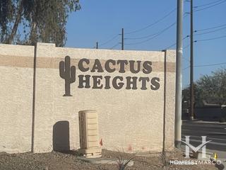 Cactus Heights subdivision in Phoenix, AZ