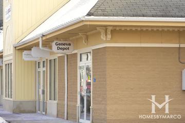 Geneva station in Geneva, IL