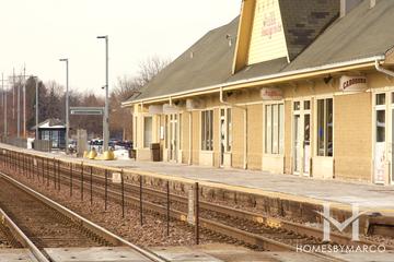 Photos of the Geneva Metra station in Geneva, IL