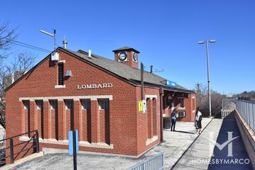 Lombard station in Lombard, IL
