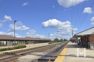 Route 59 station in Aurora, IL