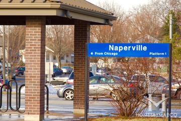 Naperville station in Naperville, IL
