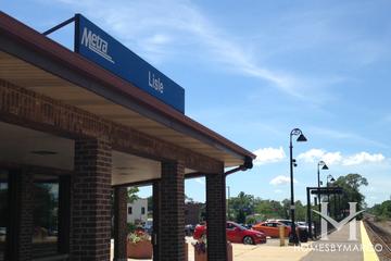 Lisle station in Lisle, IL