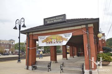 Photos of the Downers Grove Main Street Metra station in Downers Grove, IL