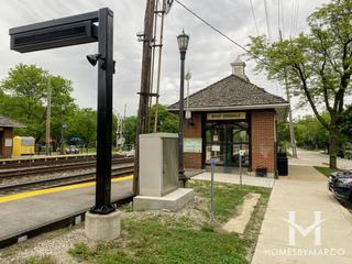 West Hinsdale station in Hinsdale, IL