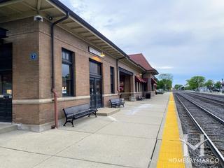 Hinsdale station in Hinsdale, IL
