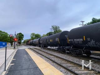 Hinsdale station in Hinsdale, IL