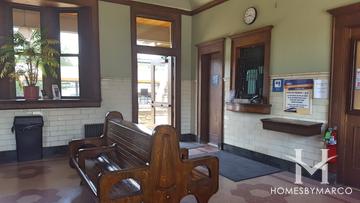 LaGrange Stone Avenue station in La Grange, IL