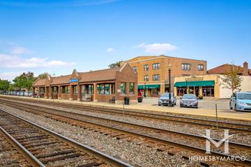 La Grange Road station in La Grange, IL