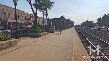 La Grange Road station in La Grange, IL