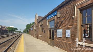 La Grange Road station in La Grange, IL