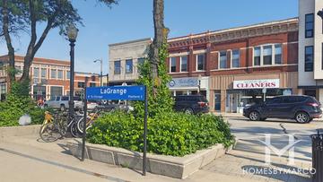 La Grange Road station in La Grange, IL