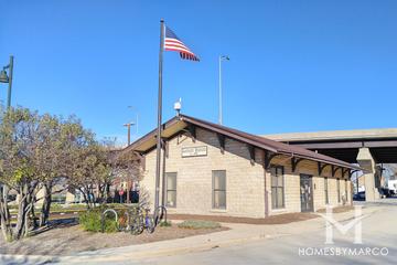 Photos of the Lemont Metra station in Lemont, IL