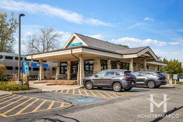 Photos of the Palos Park Metra station in Palos Park, IL