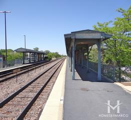 Photos of the Evanston Central Street Metra station in Evanston, IL
