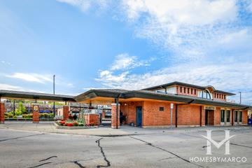 Photos of the Wilmette Metra station in Wilmette, IL