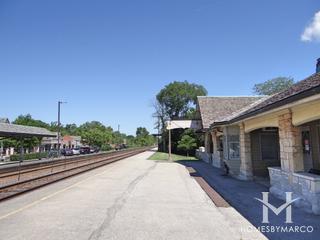 Kenilworth station in Kenilworth, IL