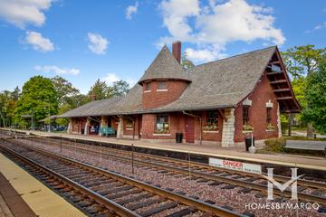 Glencoe station in Glencoe, IL