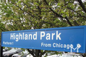 Highland Park station in Highland Park, IL
