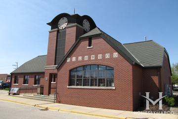 Highwood station in Highwood, IL