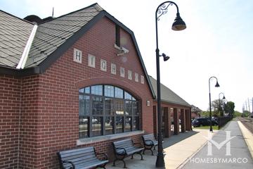 Highwood station in Highwood, IL