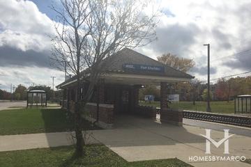 Fort Sheridan station in Highwood, IL