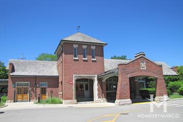 Lake Bluff station in Lake Bluff, IL