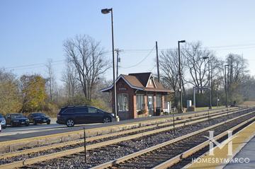 Photos of the Zion Metra station in Zion, IL