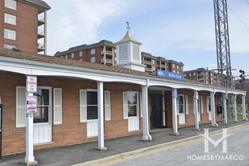 Morton Grove station in Morton Grove, IL