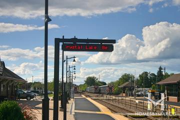 Crystal Lake station in Crystal Lake, IL