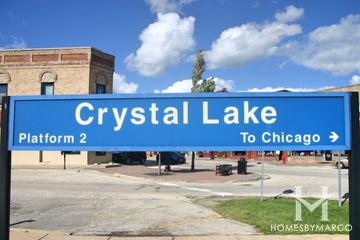 Crystal Lake station in Crystal Lake, IL