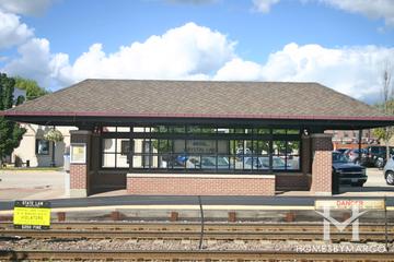 Crystal Lake station in Crystal Lake, IL