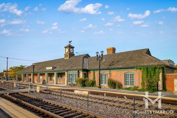 Photos of the Barrington Metra station in Barrington, IL