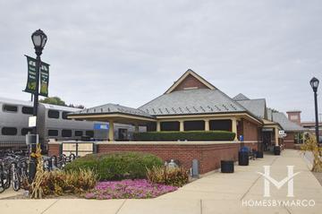 Palatine station in Palatine, IL