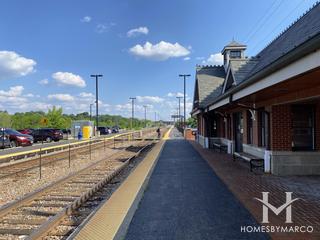 National Street station in Elgin, IL