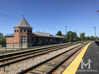 Photos of the Hanover Park Metra station in Hanover Park, IL