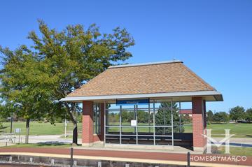 Wheeling station in Wheeling, IL