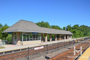 Vernon Hills station in Vernon Hills, IL