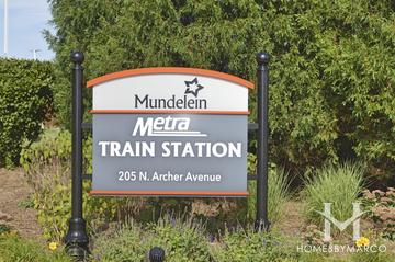 Mundelein station in Mundelein, IL