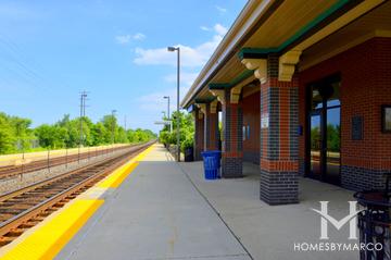 Mundelein station in Mundelein, IL