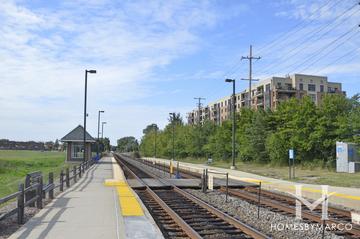 Mundelein station in Mundelein, IL